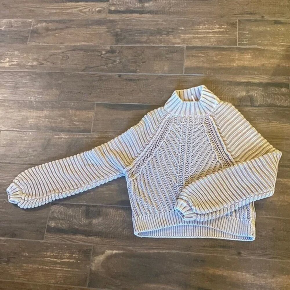 Free People Tan sweater